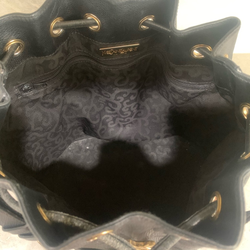 Vintage Yves Saint Laurent Bucket Bag - Picture 5 of 7